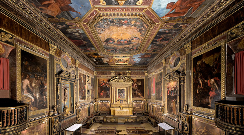 Chiesa del Nome di Dio, visuale interna.