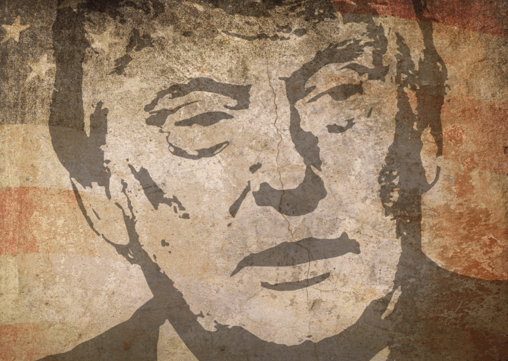 Trump stilizzato