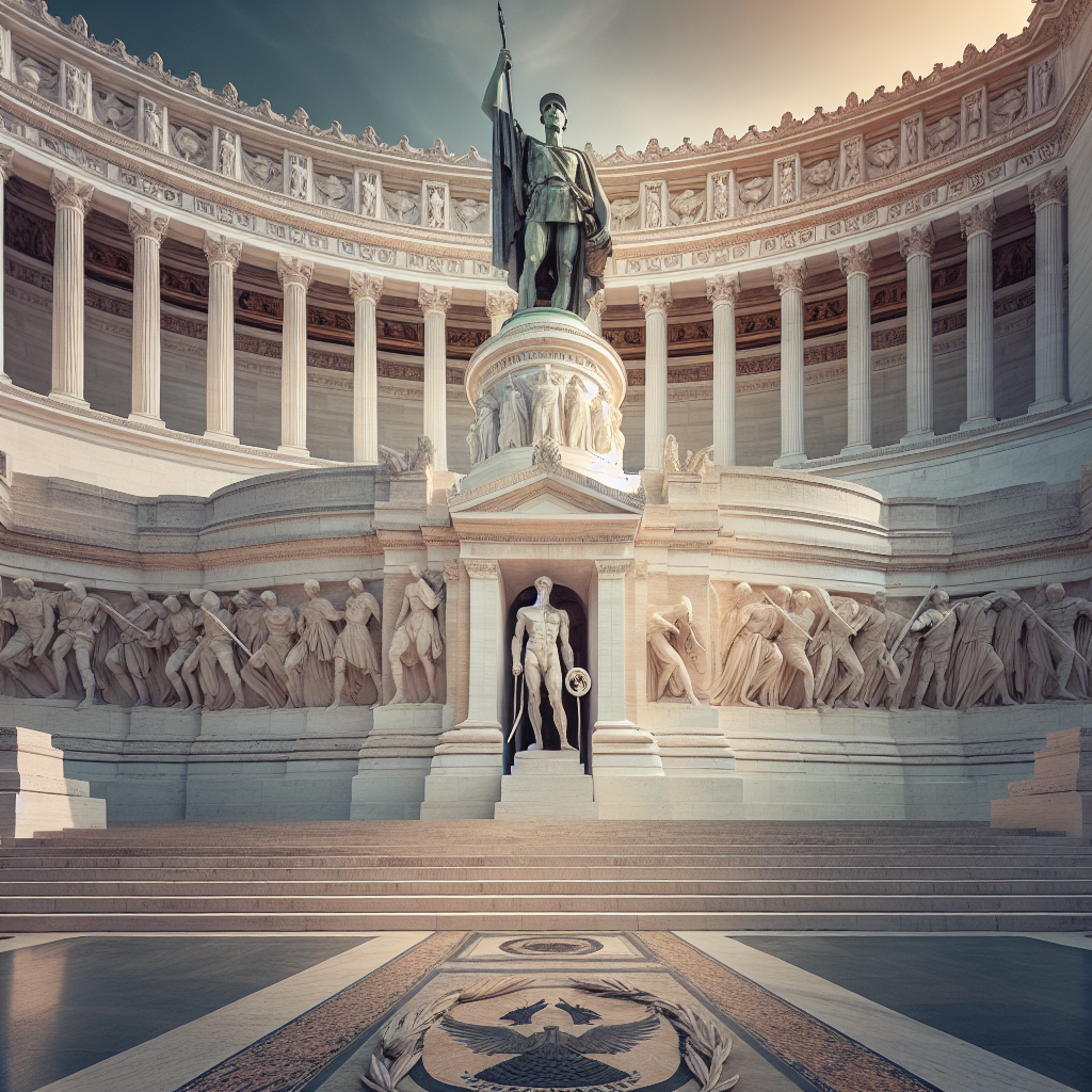 Monumento al Milite Ignoto stilizzato